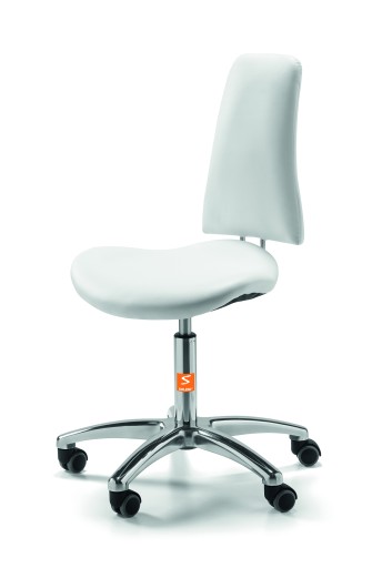 Taboret roboczy XI z oparciem